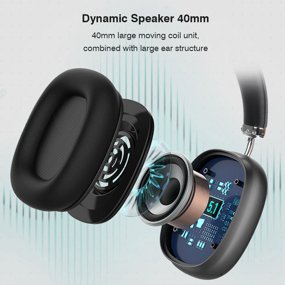 Casque Sans Fil Miccell VQ-B12B – Wireless Stereo Headphones
