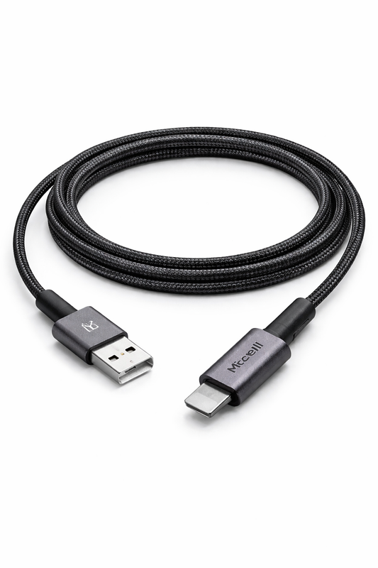 Câble Miccell USB vers Lightning – 10ft (3 m) Fast Charging