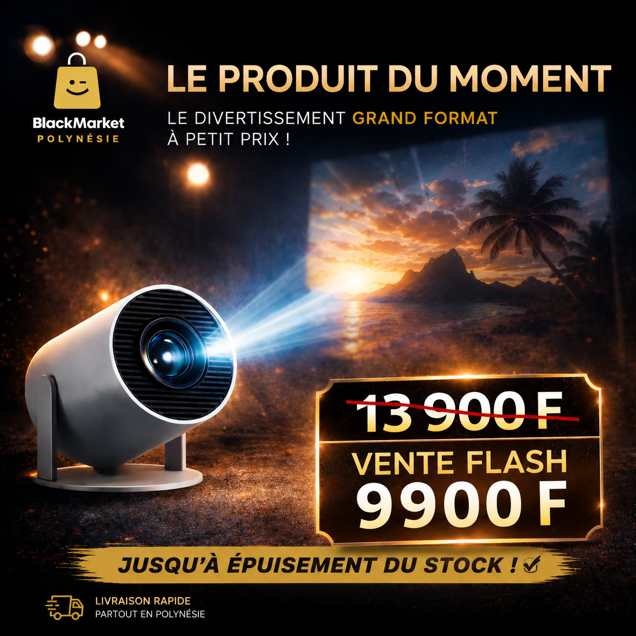 Projecteur HY300PRO