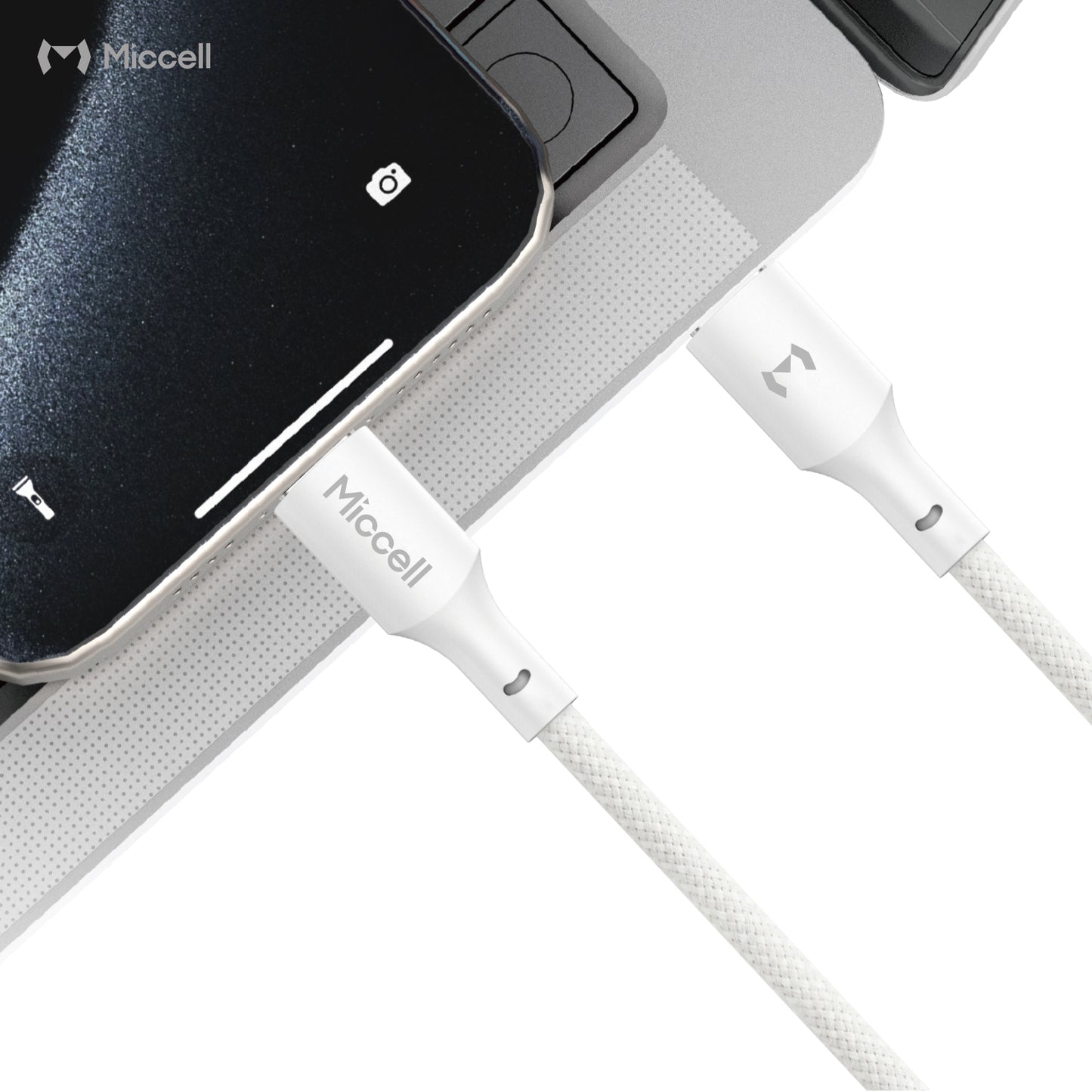 Câble Miccell VQ-D126 – USB-C vers Lightning 30W 1.2M