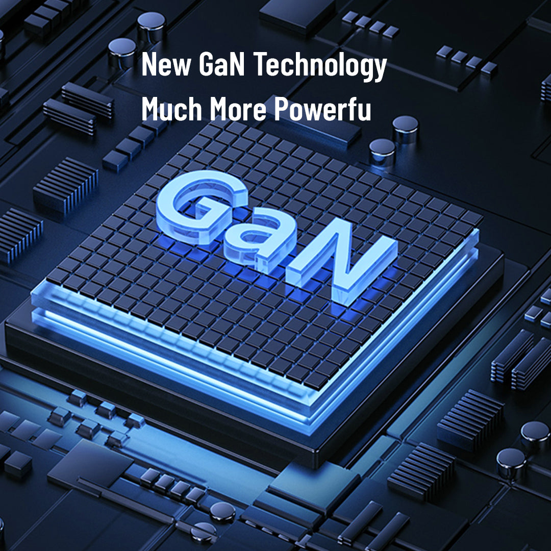 Chargeur Rapide Miccell VQ-T12 – 65W GaN (2 USB-C + 1 USB-A)